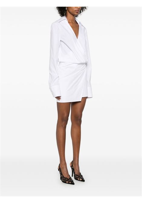 White cotton shirt dress The attico - women THE ATTICO | 250WCA00394CCC052AA001